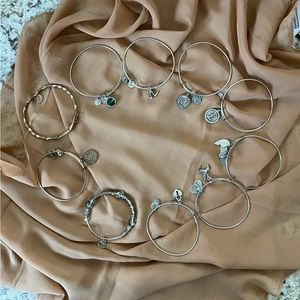 Bundle of 12 Alex and Ani Bracelets